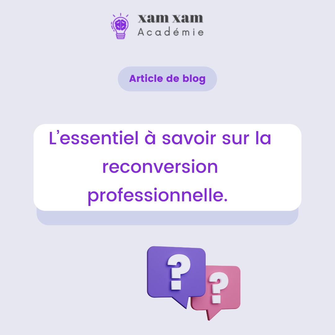 Reconversion professionnelle au Sénégal : L'essentiel à savoir