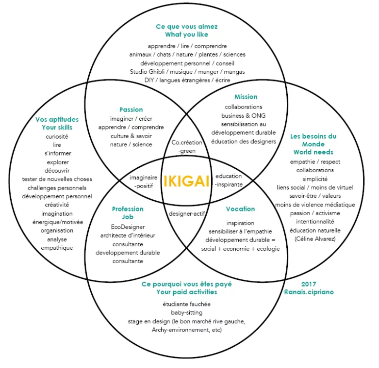 La méthode IKIGAI pour trouver son job idéal au Sénégal