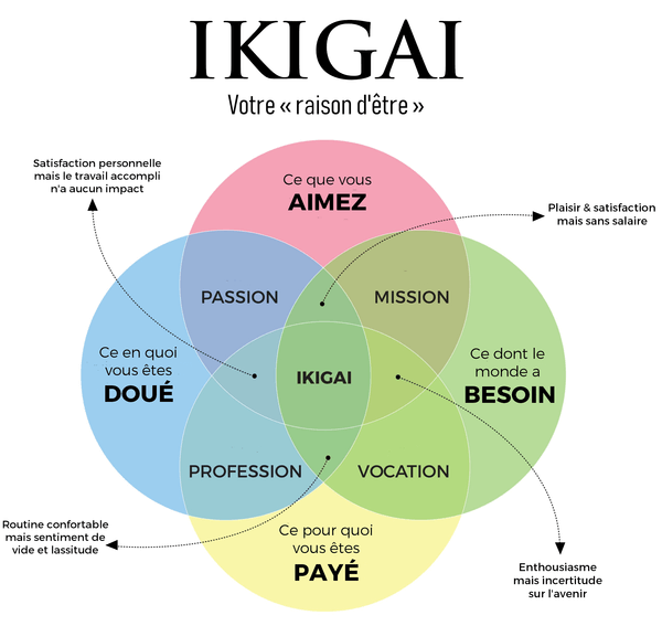 La méthode IKIGAI pour trouver son job idéal au Sénégal