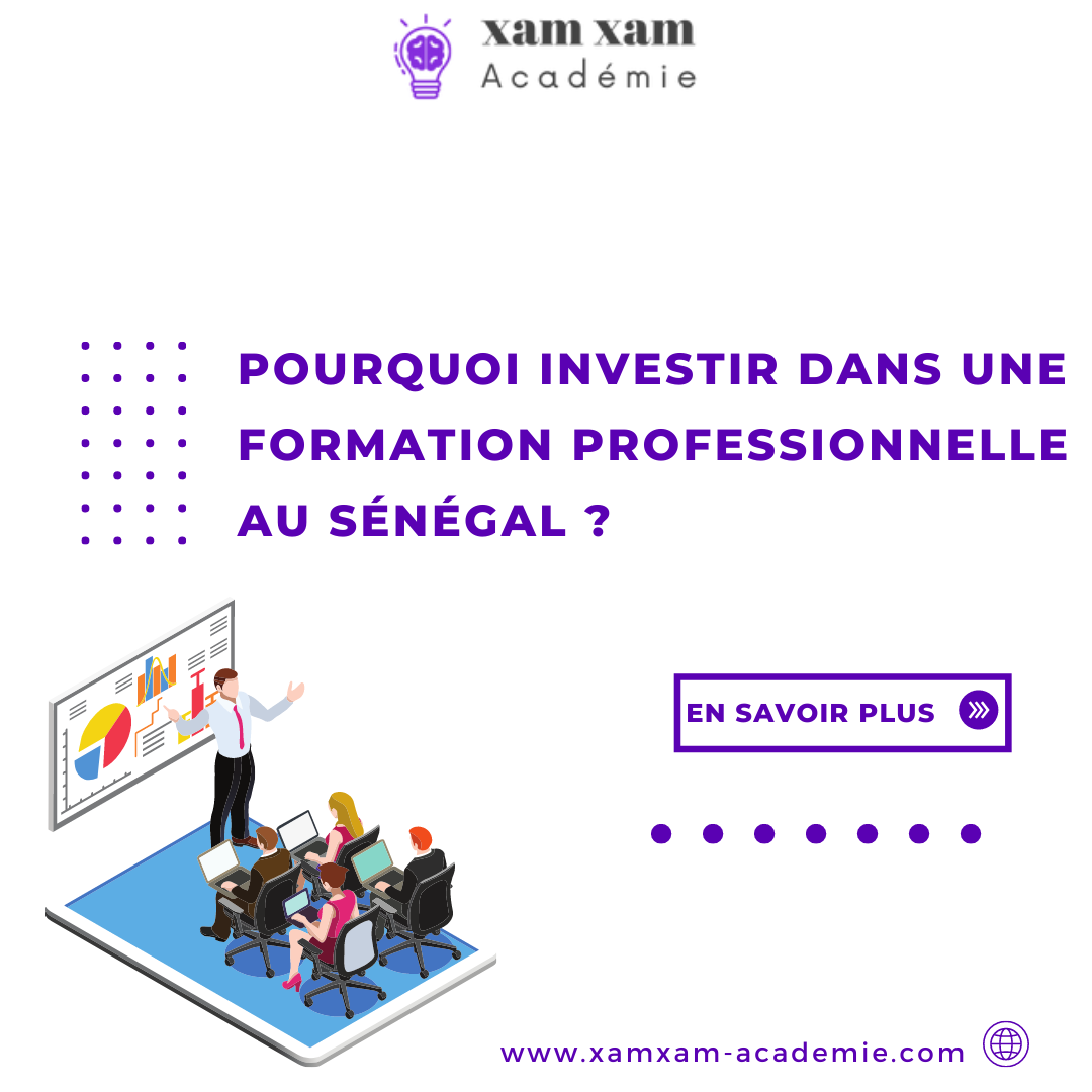 Pourquoi investir dans une formation professionnelle au Sénégal ?