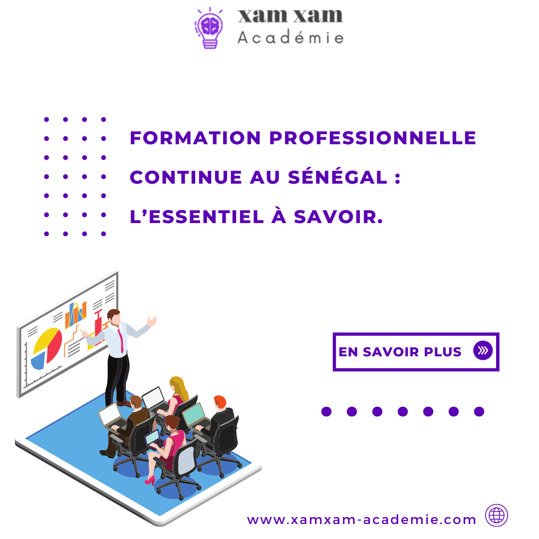 Formation professionnelle continue au Sénégal : L’essentiel à savoir