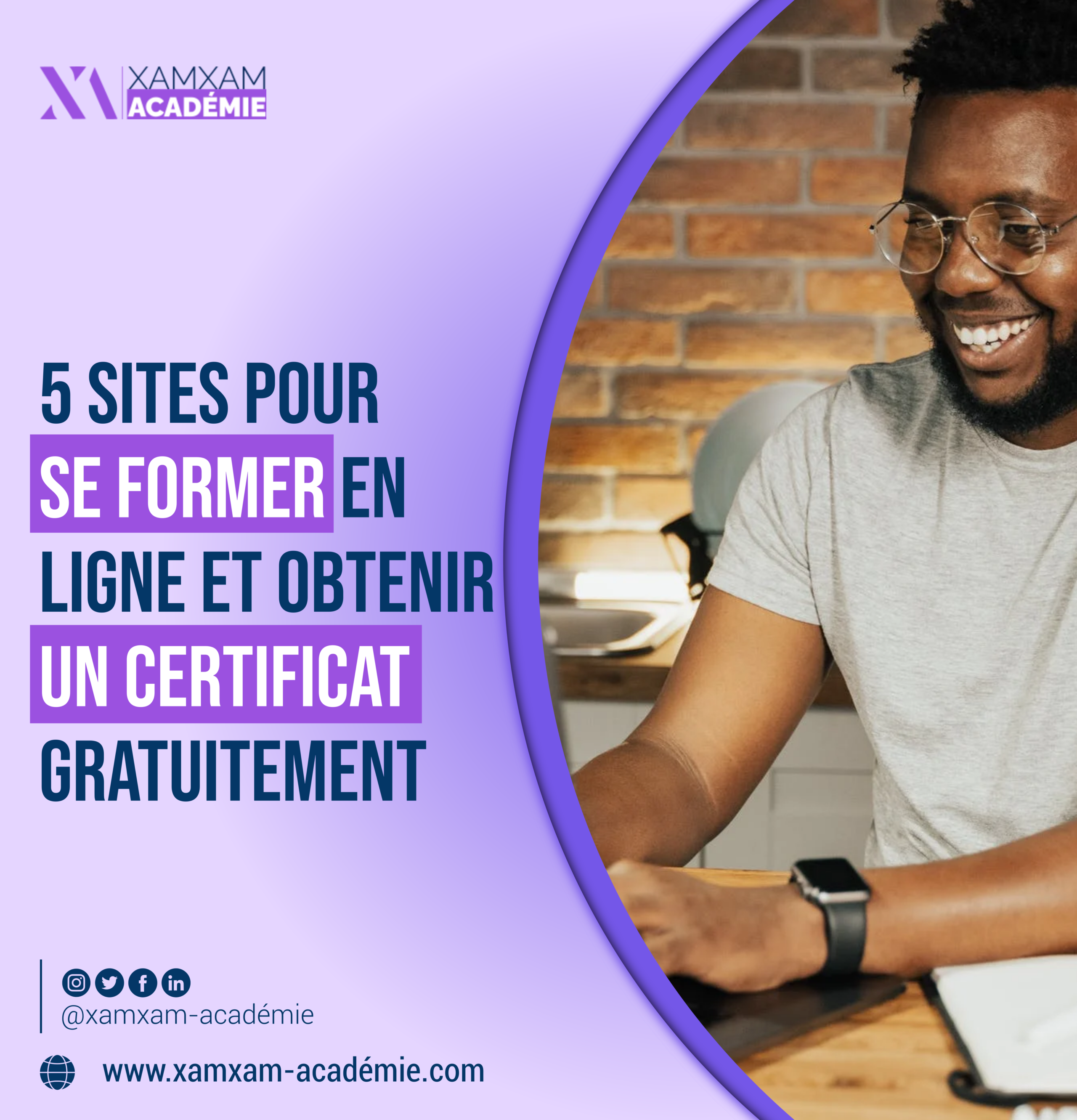 5 sites pour se former en ligne et obtenir un certificat gratuitement au Sénégal