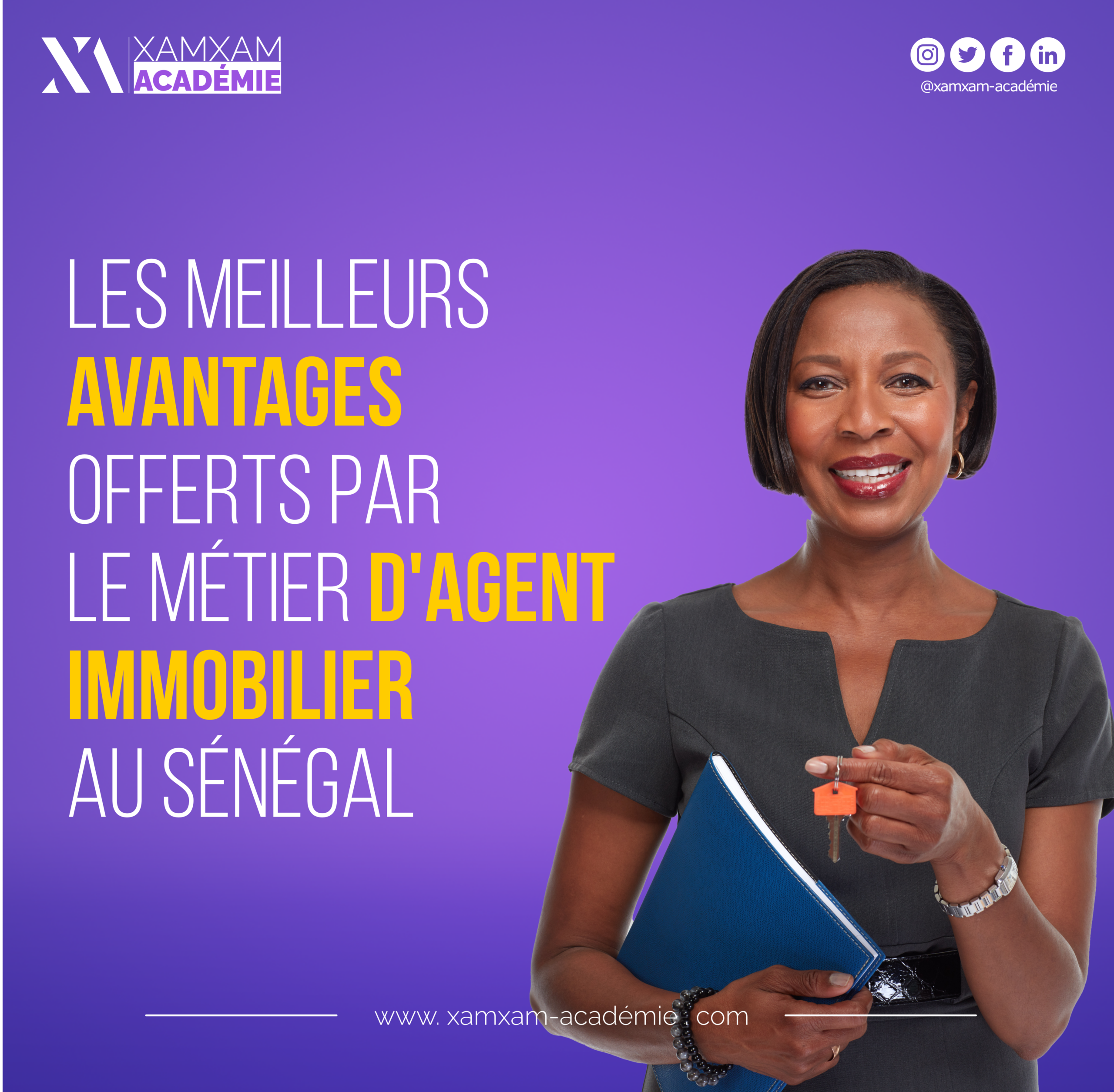 Les meilleurs avantages offerts par le métier d'agent immobilier au Sénégal