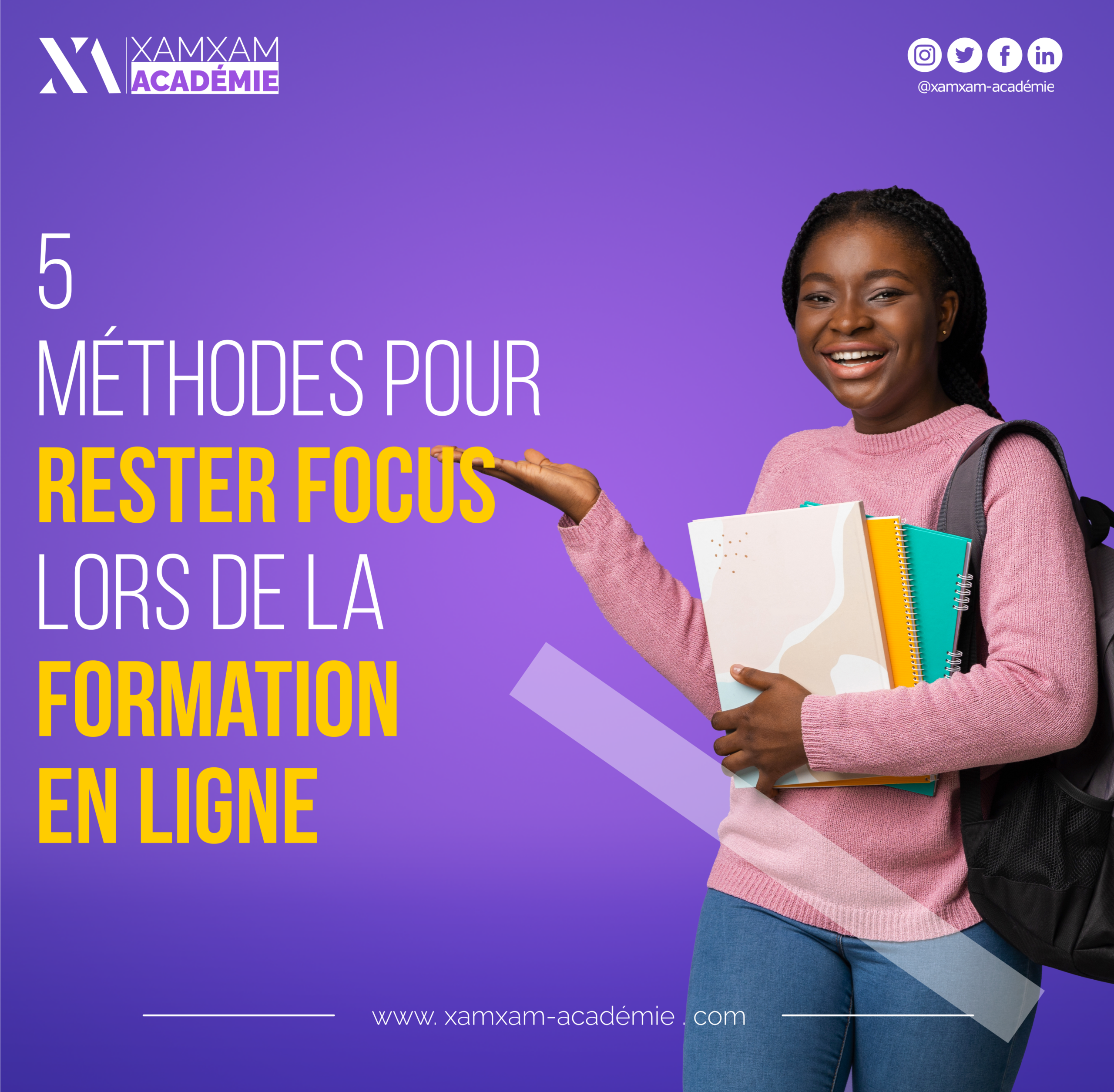 5 méthodes pour rester focus lors de sa formation en ligne au Sénégal