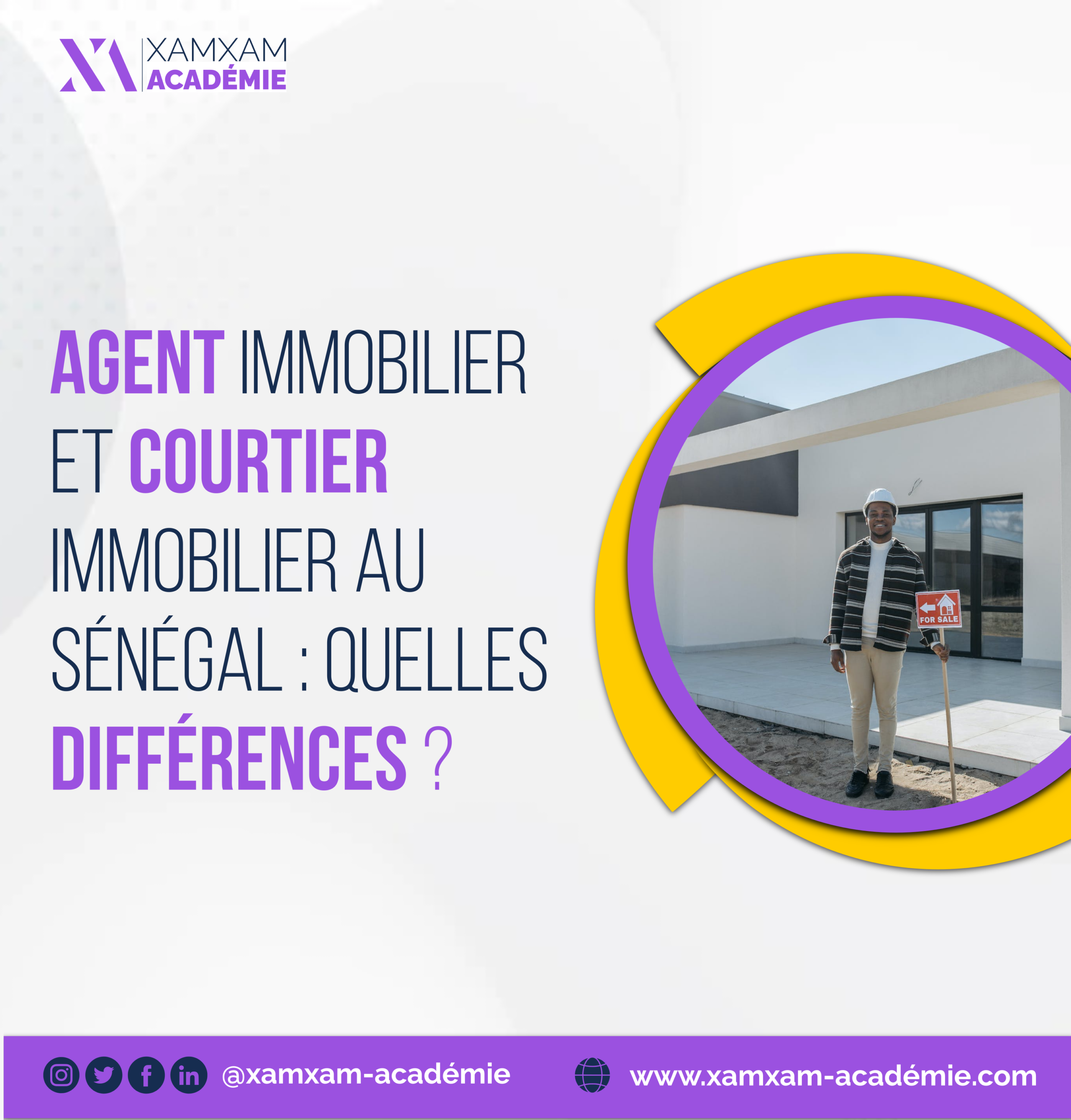 Agent immobilier et courtier immobilier au Sénégal : quelles différences ?