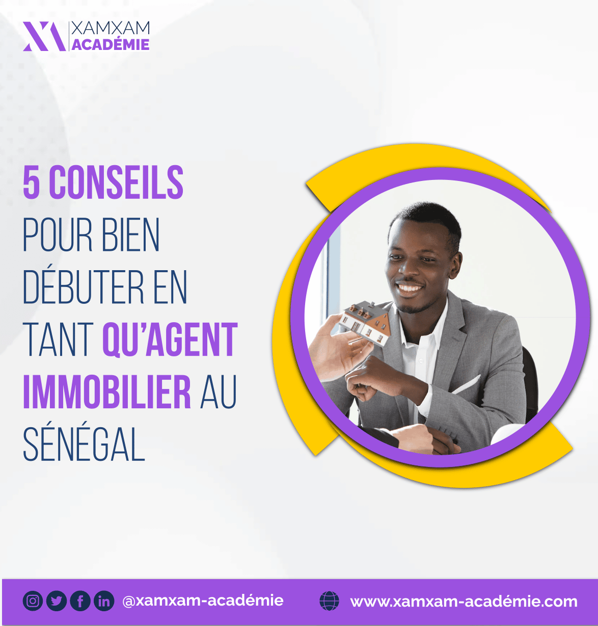 Formation agent immobilier : 5 conseils pour bien débuter en tant qu’agent immobilier au Sénégal